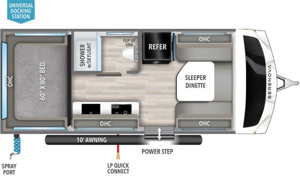 W-GET-2202 Neuf GRAND DESIGN SERENOVA 160LG 2024 a vendre 1