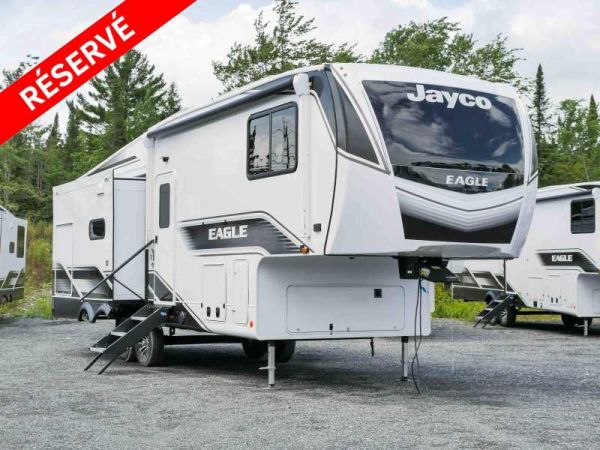 QC392 Neuf JAYCO Eagle HT Fifth Wheels 28.5RSTS 2024 a vendre1