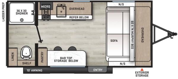 W-GET-154RBX Neuf Coachmen Catalina Summit-7 154RBX 2024 a vendre 1