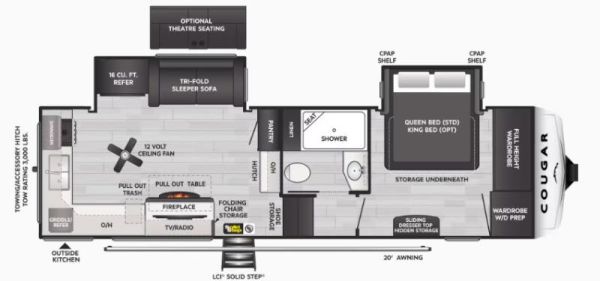 W-GET-260MLE Neuf KEYSTONE Cougar 260MLE 2024 a vendre 1