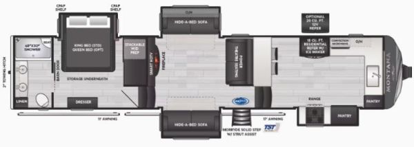 W-GET-3795FK Neuf MONTANA Montana 3795FK 2024 a vendre 1