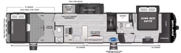 W-GET-R424 Neuf KEYSTONE Raptor 424 2024 a vendre 1