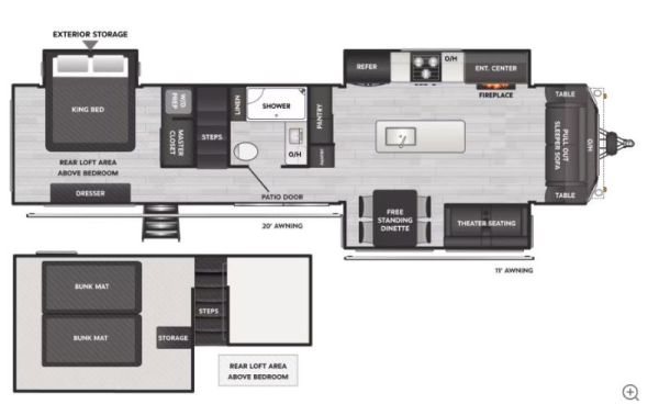 W-GET-2222 Neuf KEYSTONE Retreat 391FSRL 2025 a vendre1