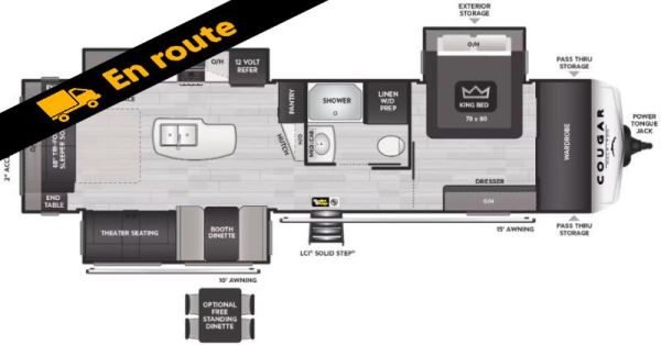 W-GET-33RLI Neuf KEYSTONE Cougar 33RLI 2026 a vendre1