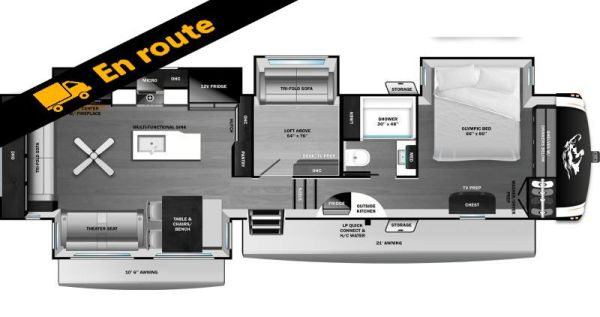 W-GET-2565 Neuf Highland Ridge Roamer 35MRQS 2026 a vendre1