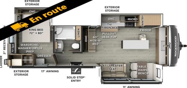 W-GET-2550 Neuf Forest River Rockwood Signature 8339FK 2026 a vendre1