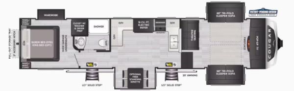 W-GET-354FLS Neuf KEYSTONE Cougar 354FLS 2026 a vendre1