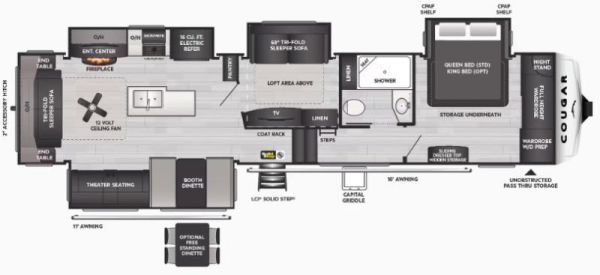 W-GET-368MBI Neuf KEYSTONE Cougar 368MBI 2026 a vendre1