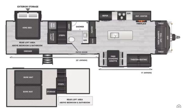 W-GET-2221 Neuf KEYSTONE Retreat 39FSRL 2026 a vendre1