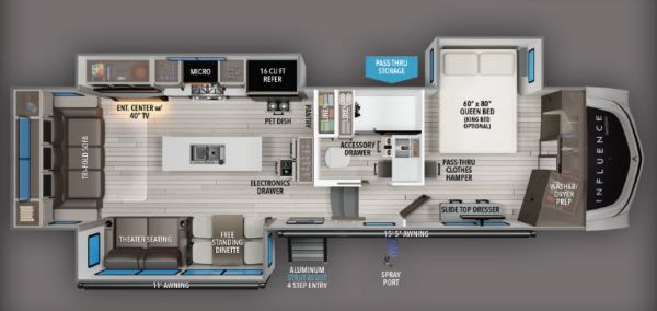 W-GET-2232 Neuf GRAND DESIGN Influence 3003RL 2026 a vendre1