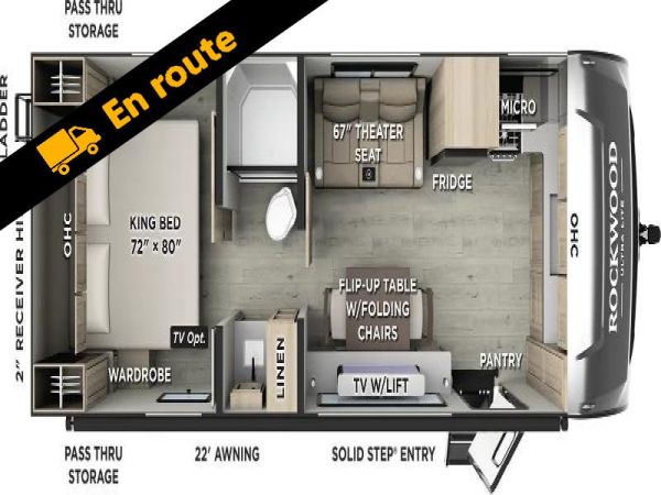 W-GET-2546 Neuf Forest River Rockwood Ultra Lite 301FKT 2026 a vendre1