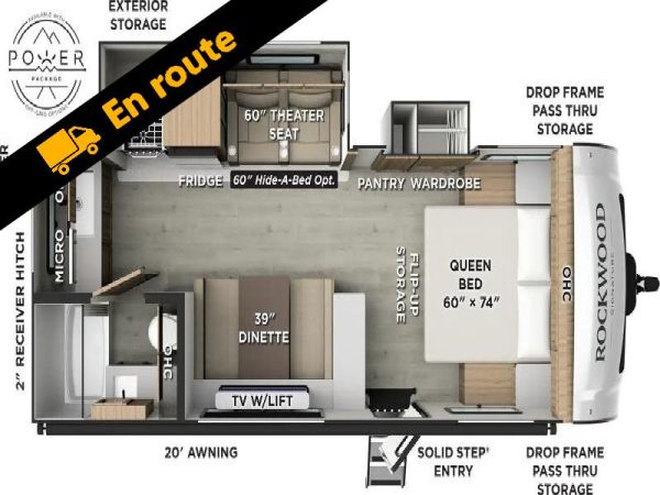 W-GET-2548 Neuf Forest River Rockwood Mini Lite 2522FB 2026 a vendre1