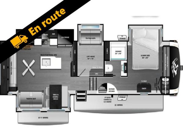 W-GET-2565 Neuf Highland Ridge Roamer 35MRQS 2026 a vendre1