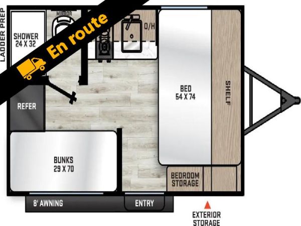 W-GET-2586 Neuf Coachmen Catalina 134BHX 2026 a vendre1