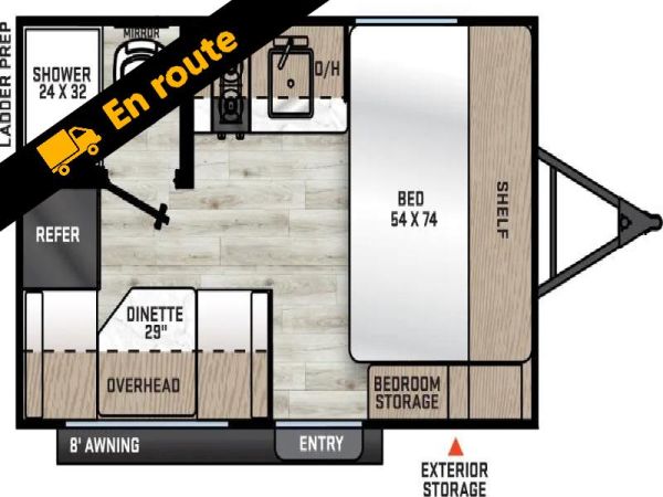 W-GET-2587 Neuf Coachmen Catalina 134RDX 2026 a vendre1