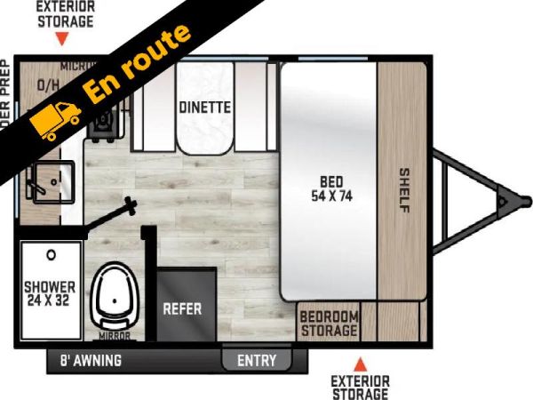 W-GET-2588 Neuf Coachmen Catalina 134RKX 2026 a vendre1
