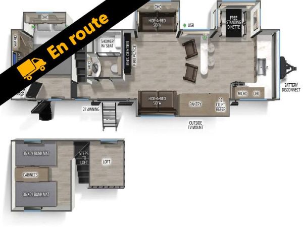 W-GET-2598 Neuf Forest River Cherokee Timberwolf 39DK 2026 a vendre1