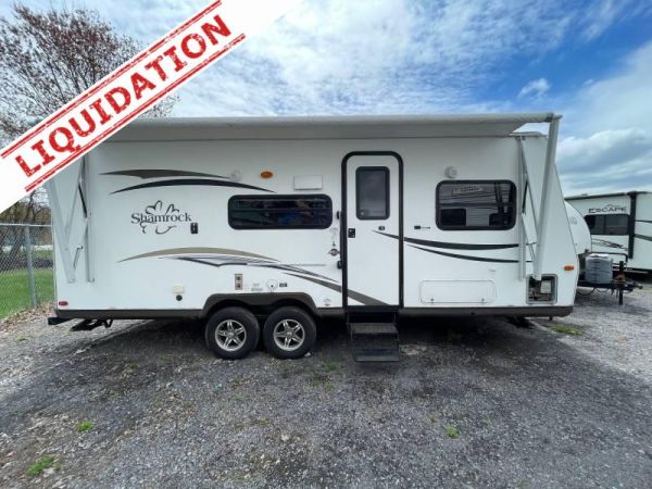 A5468 Occasion Forest River Flagstaff Shamrock 233SS 2014 a vendre1