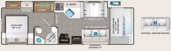 W-GET-728 Neuf Thor Motor Coach Echelon WS31 2025 a vendre1