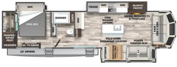 W-GET-40CCK Neuf Forest River Cedar Creek Cottage 40CCK 2025 a vendre1