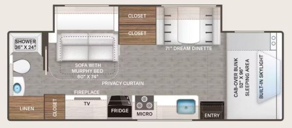 W-GET-LP27 Neuf Thor Motor Coach Echelon LP27 2025 a vendre1