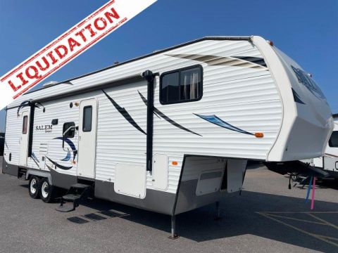 A22362TR Occasion Forest River Salem 32SRV 2014 a vendre1
